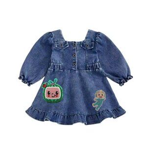 Cocomelon Dress Coco Melon Second Birthday Clothes Coco Melon Outfit